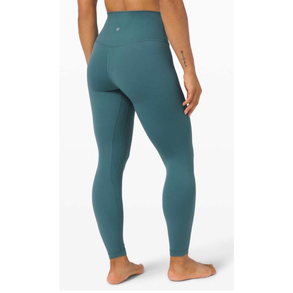 Lululemon Align Pant II 25" Leggings Desert Teal Women's 12
